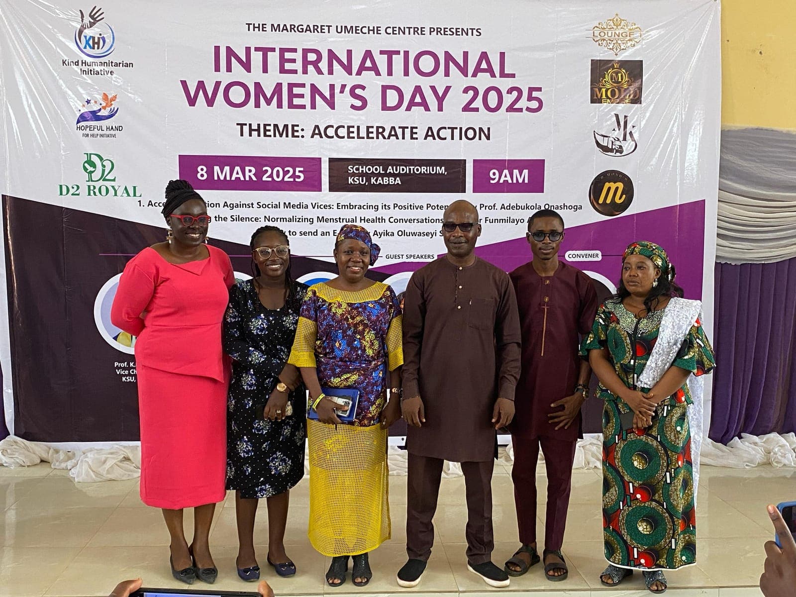 Attendees at the International Women's Day 2025 program